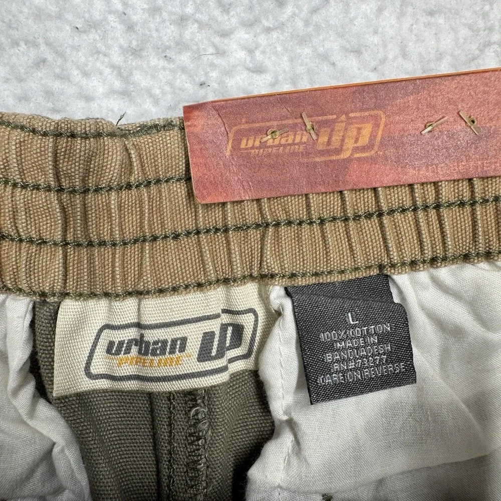 NWT Urban Pipeline Cargo Shorts Green Youth Boys Size Large